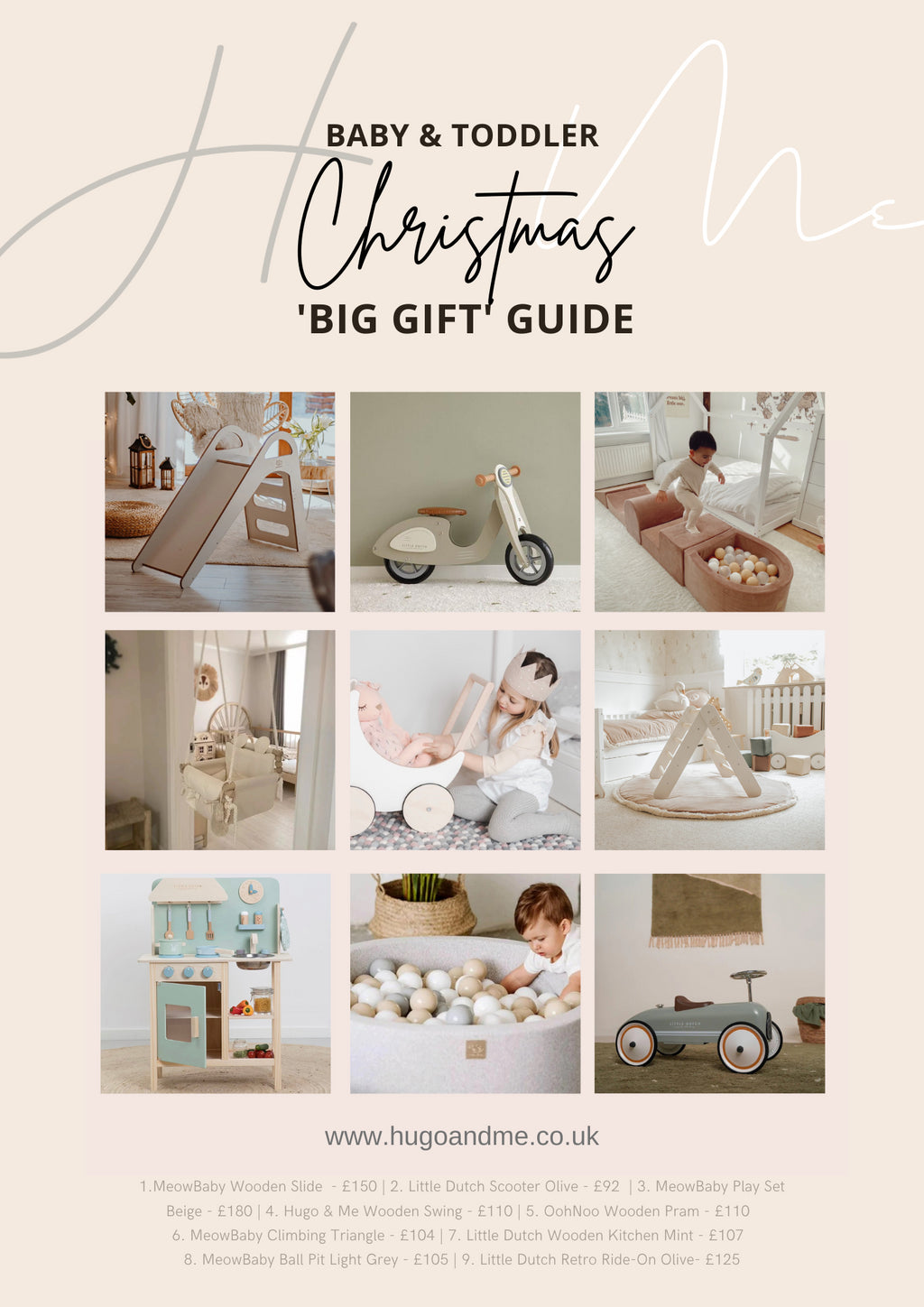 The Baby & Toddler Christmas 'Big Gift' Guide 2022